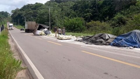 PRF registra aumento de acidentes de trânsito na BR-174