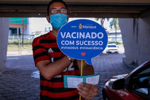 Intensificação da vacinação contra a Covid-19 em Manaus encerra com mais de 86 mil doses aplicadas