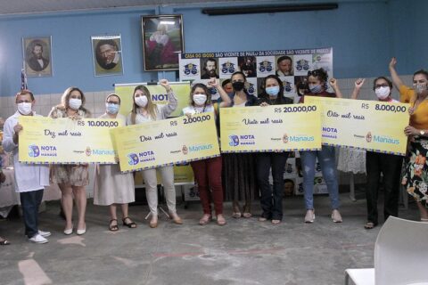 Prefeitura de Manaus contempla ganhadores de mais um sorteio da Nota Premiada
