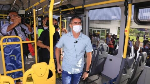 Prefeito anuncia compra de 40 novos ônibus e mais melhorias para o transporte coletivo de Manaus