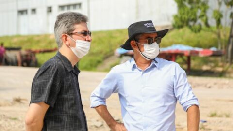 Prefeito David Almeida anuncia entrega das obras do Distrito Industrial para a próxima sexta-feira, 17/9