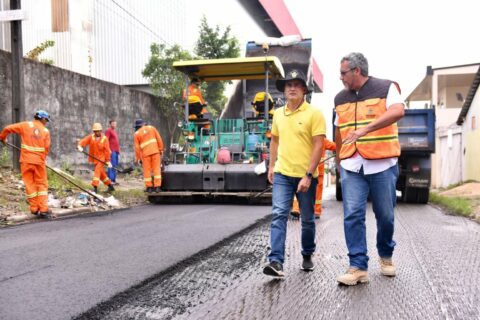 Prefeito David Almeida reafirma compromisso de recuperar mais de 10 mil ruas de Manaus