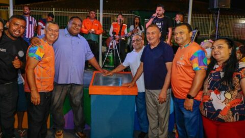 Prefeitura entrega praça Antônio Plácido de Souza no Educandos