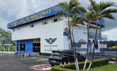 A área do Aeroclube do Amazonas no Aeroporto de Flores teve a desocupação temporariamente suspensa pela Justiça Federal - Foto: Divulgação
