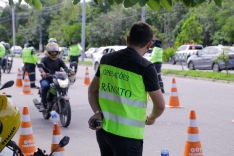 Agentes do IMMU monitorarão o tráfego durante as comemorações do aniversário de Manaus e o Boi Manaus 2025 - Foto: Divulgação/ IMMU