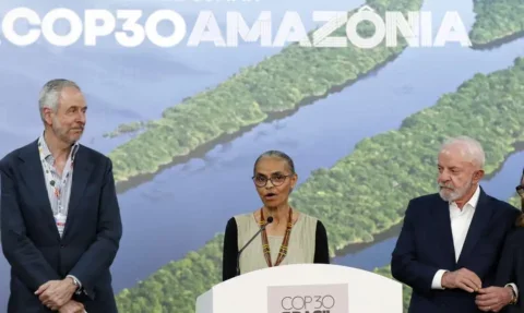 Ministra Marina Silva anuncia aporte alemão ao Fundo Florestas Tropicais para Sempre durante agenda em Belém - Foto: runo Peres/Agência Brasil
