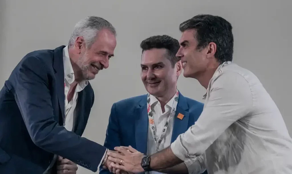 O ministro das Cidades, Jader Filho, durante a 4ª Reunião Ministerial sobre Urbanização e Mudanças Climáticas na COP30, em Belém - Foto: Rafa Neddermeyer 