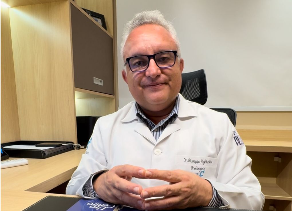 O urologista e presidente da SBU-AM, Dr. Giuseppe Figliuolo, alerta para a importância do diagnóstico precoce e do acesso à saúde masculina no Amazonas - Foto: Assessoria