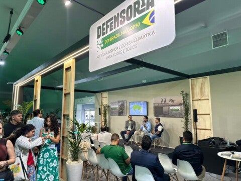 Defensoria Pública do Amazonas e Sema formalizam protocolo para o Cinturão Verde durante a COP30 - Foto: Divulgação / Thamires Clair