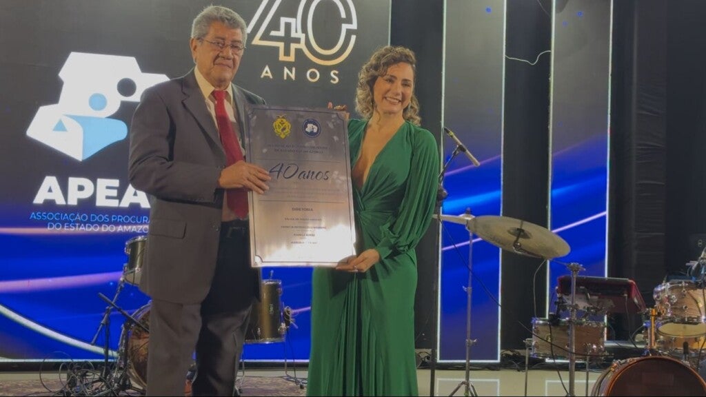Fundadores da Apeam são homenageados durante celebração dos 40 anos da entidade - Foto: Nathália Andrade/ASCOM APEAM