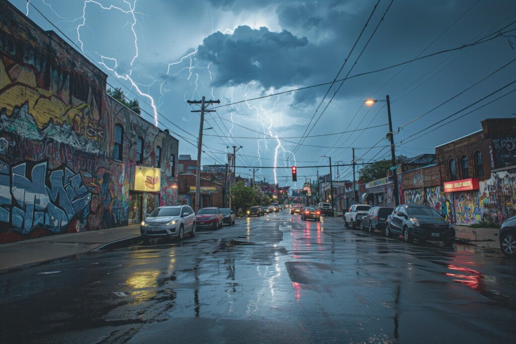 Cidades do Sul se preparam para a chegada do ciclone extratropical com ventos fortes e chuva intensa - Foto: Freepik