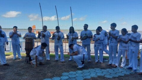 Semana da Consciência Negra do TRE-AM reúne servidores e público em ações de valorização da cultura afro-brasileira - Foto: Júnior Souza/ TRE-AM e Associação Cultura Brasil de Capoeira