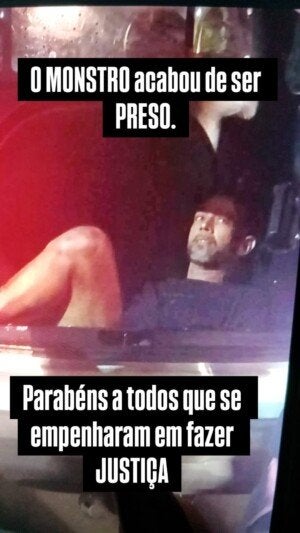 O secretário de Segurança Pública do Amazonas, coronel Vinícius, divulgou a prisão do suspeito de matar o próprio filho — Foto: Instagram / @coronelviniciusalmeida