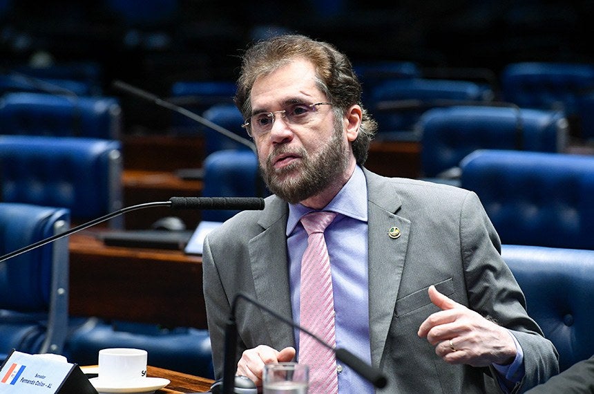 Plínio Valério, candidato do PSDB à reeleição para o Senado pelo Amazonas nas Eleições 2026 - Foto: Roque Sá/Agência Senado